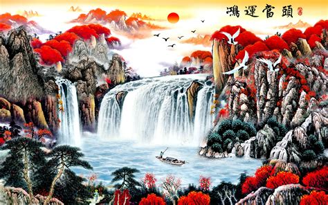 风水背景|【风水桌面壁纸高清全屏】图片免费下载